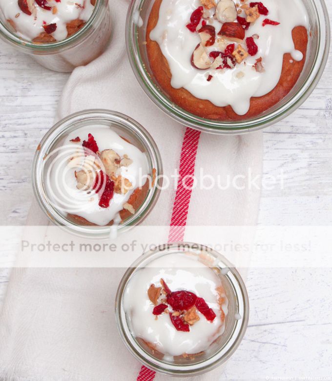Cake in a Jar // Whatinaloves.com Applecake in a Jar, Weckglas,