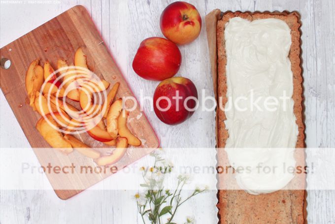 Nektarinen Tarte Tarte Nektarine Cheesecake Summer Kuchen