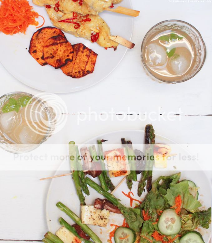 Lets cook together - Aufgespießt | whatinaloves.com Grillspieße, Fischspieß, Halloumi, Grillkäse, Gemüsespieß, Pangasius