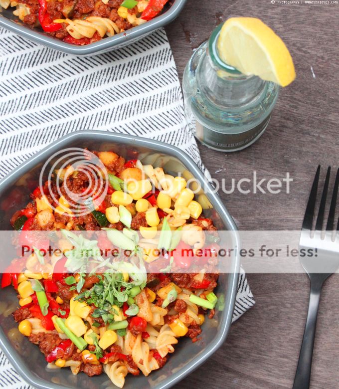 World Meat Free Day | Veggie Hackpfanne Quorn Hack, Hacknudelpfanne, vegetarisch