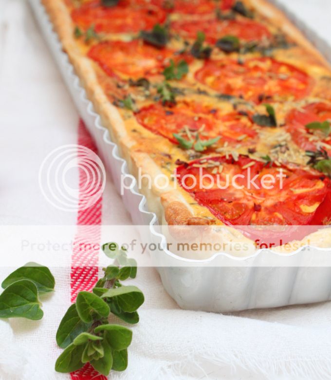 Sommerliche Tomatentarte Kochecht, Kochbuch, Fabio Häbel, Tomatentarte, Sommertarte