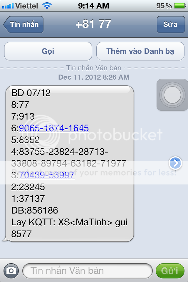 Anh thỉnh thoảng cũng hay mua vé số ....