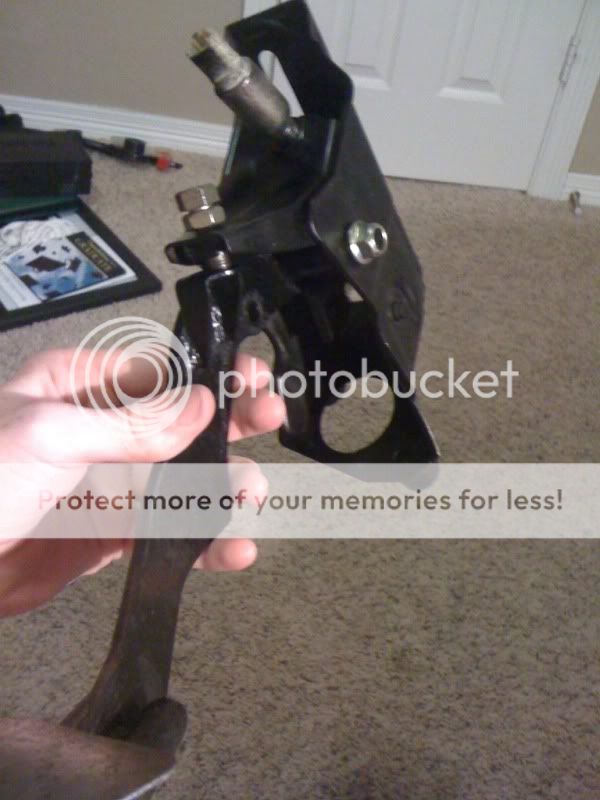 Manual pedal assembly