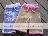 Purple Fleece<br>with White Crochet Waistband<br>On Sale!!!